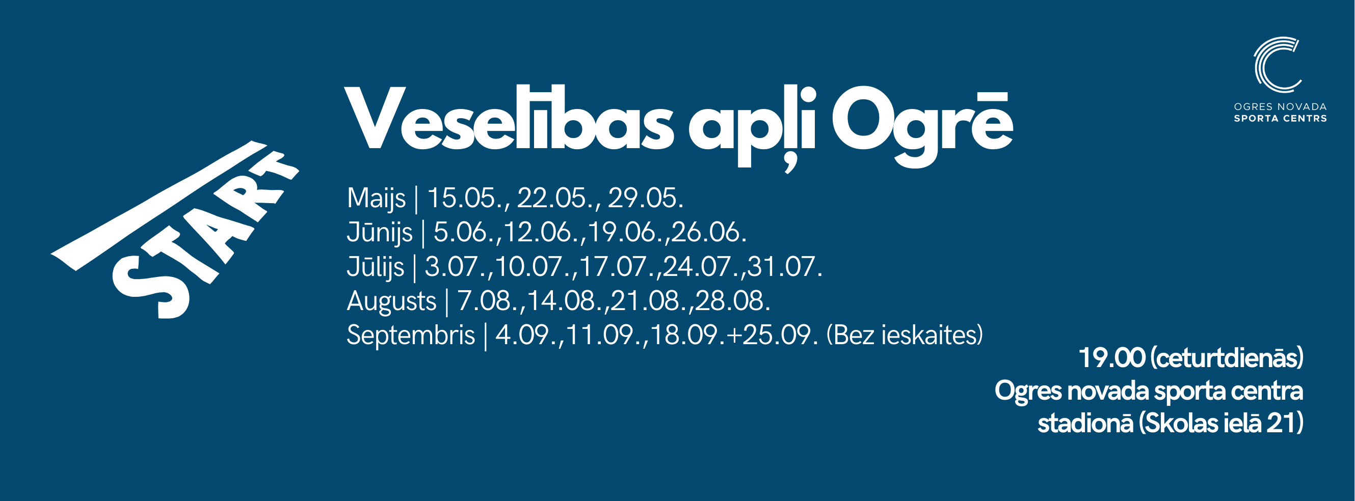 Veselības apļi Ogrē 2025
